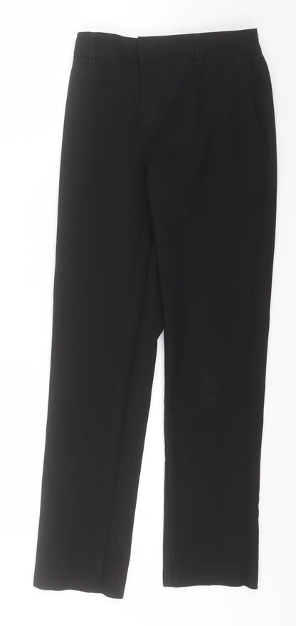 Marks and Spencer Boys Black  Polyester Dress Pants Trousers Size 11-12 Years  Regular  - School