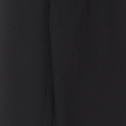 Marks and Spencer Boys Black  Polyester Dress Pants Trousers Size 11-12 Years  Regular  - School