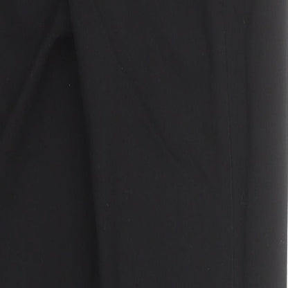 Marks and Spencer Boys Black  Polyester Dress Pants Trousers Size 11-12 Years  Regular  - School