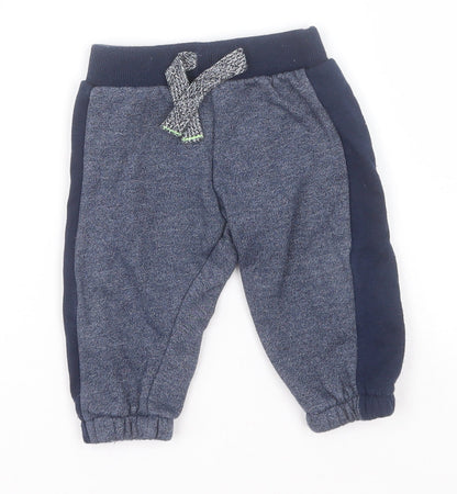 Earlydays Baby Blue  Cotton Sweatpants Leggings Size 3-6 Months