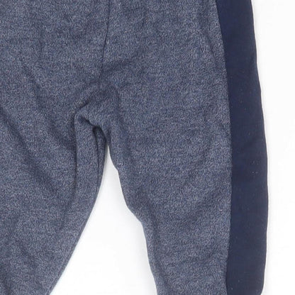 Earlydays Baby Blue  Cotton Sweatpants Leggings Size 3-6 Months