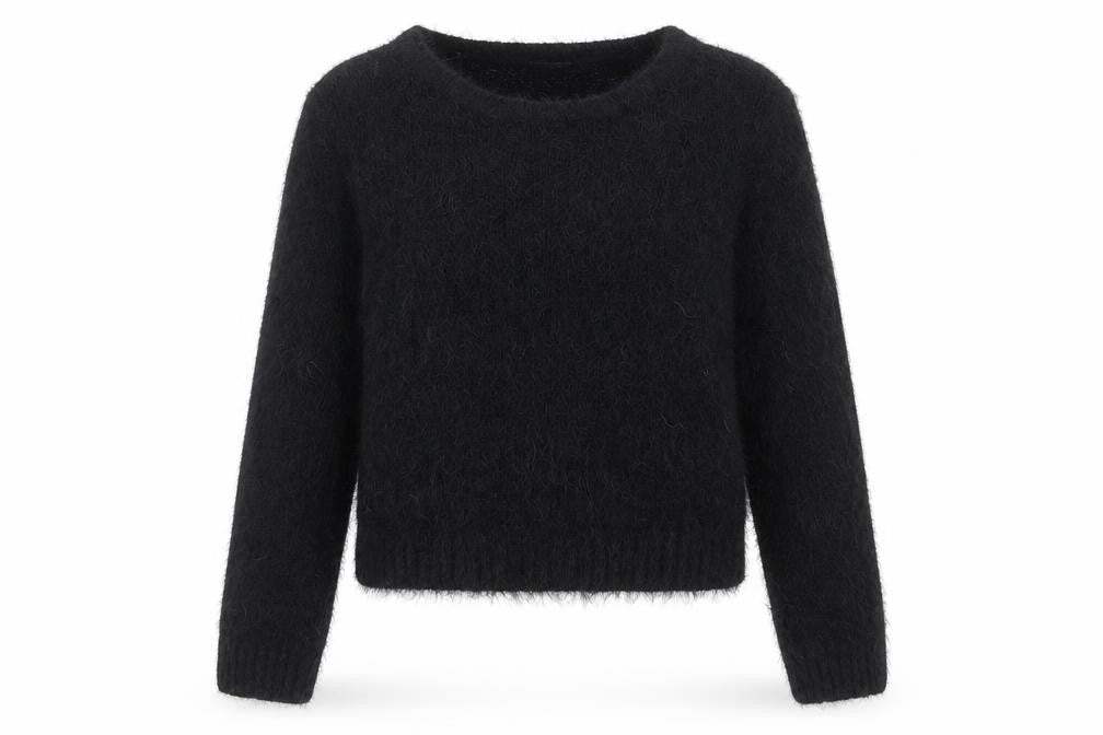 Womens UK Size 14 F&F Black Pullover Jumper