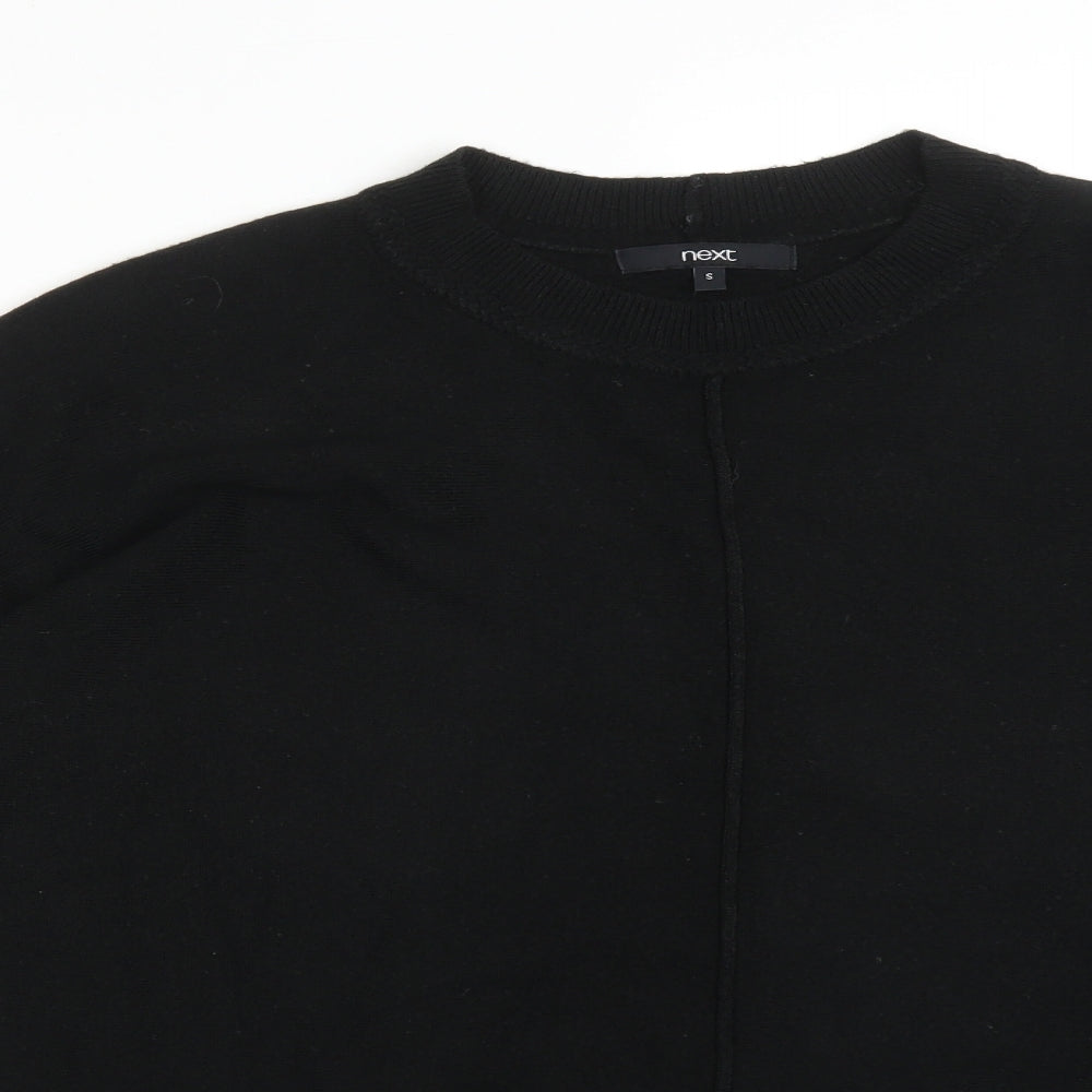 Womens UK Size S NEXT Black Pullover Jumper