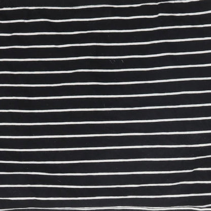 Atmosphere Womens Multicoloured Striped Cotton Bandage Skirt Size 8