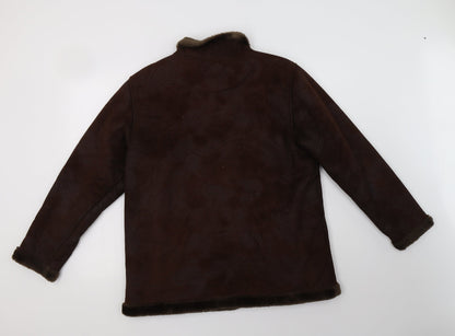 EWM Womens Brown Paisley  Jacket  Size M  Zip