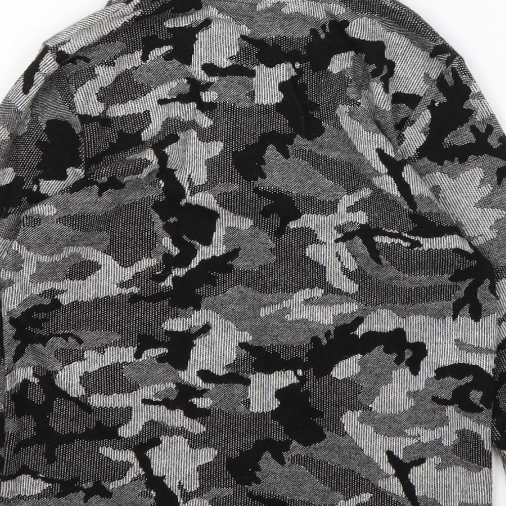 Very Boys Multicoloured Camouflage Viscose Pullover Sweatshirt Size 7 Years