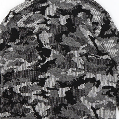 Very Boys Multicoloured Camouflage Viscose Pullover Sweatshirt Size 7 Years