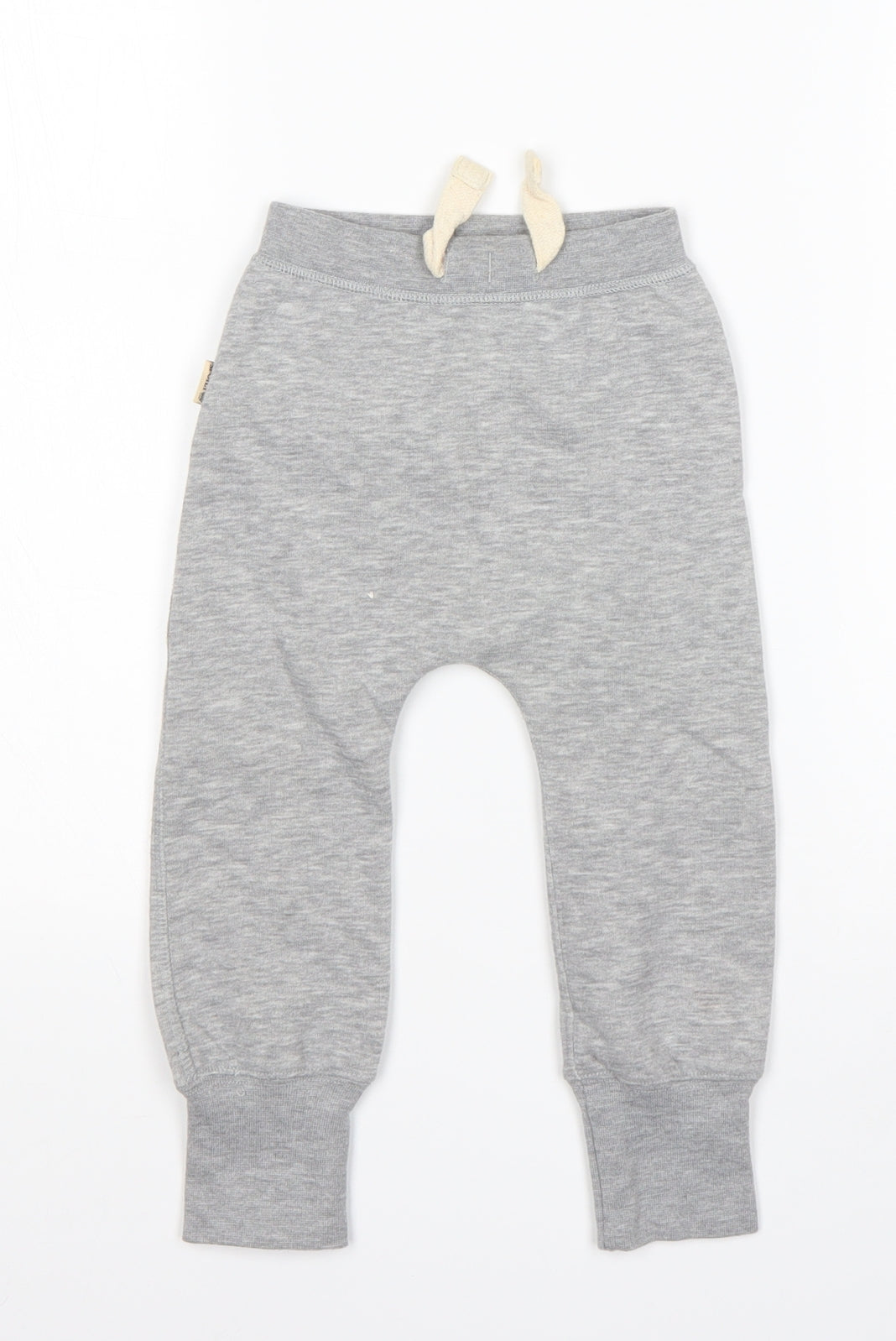 Spoilt Boys Grey  Cotton Sweatpants Trousers Size 3-6 Months