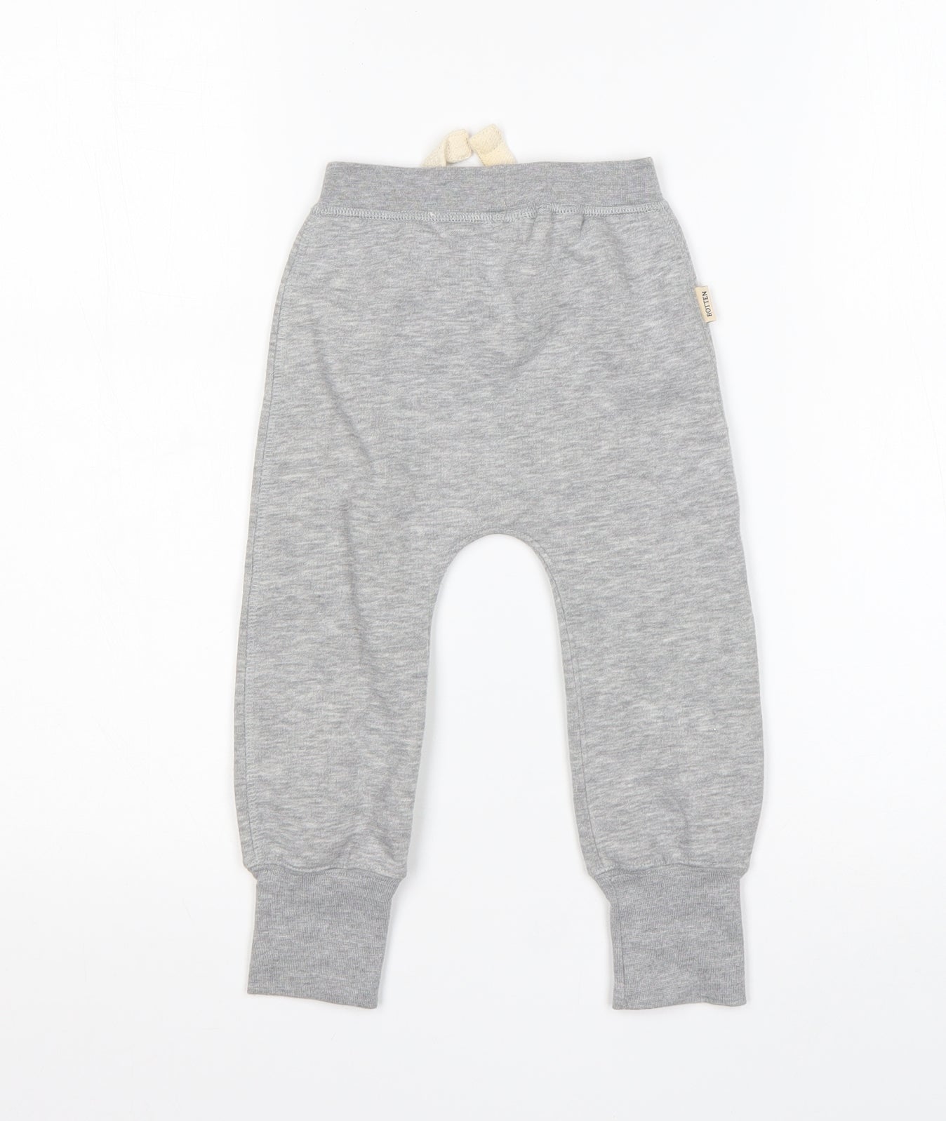 Spoilt Boys Grey  Cotton Sweatpants Trousers Size 3-6 Months