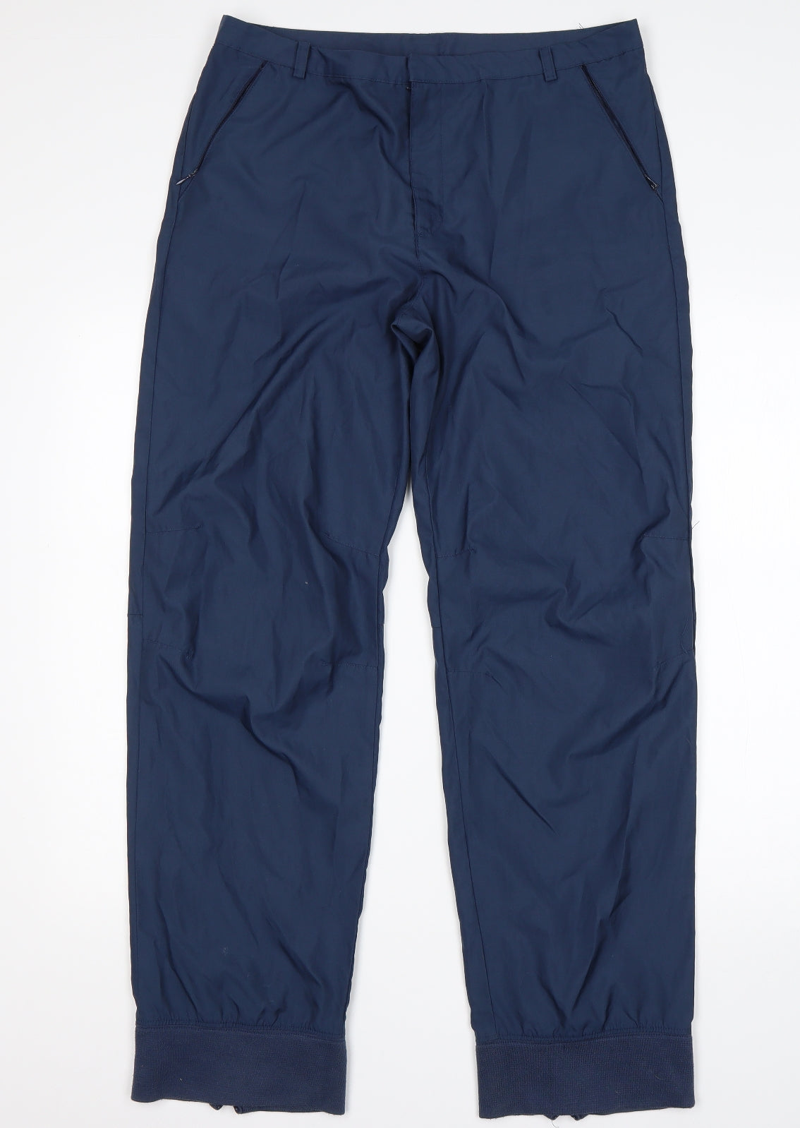 Womens UK Size 10 Gap Regular Fit Jogger Black Trousers