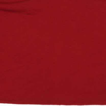 Primark Womens Red  Polyester Pullover Sweatshirt Size S   - cropped