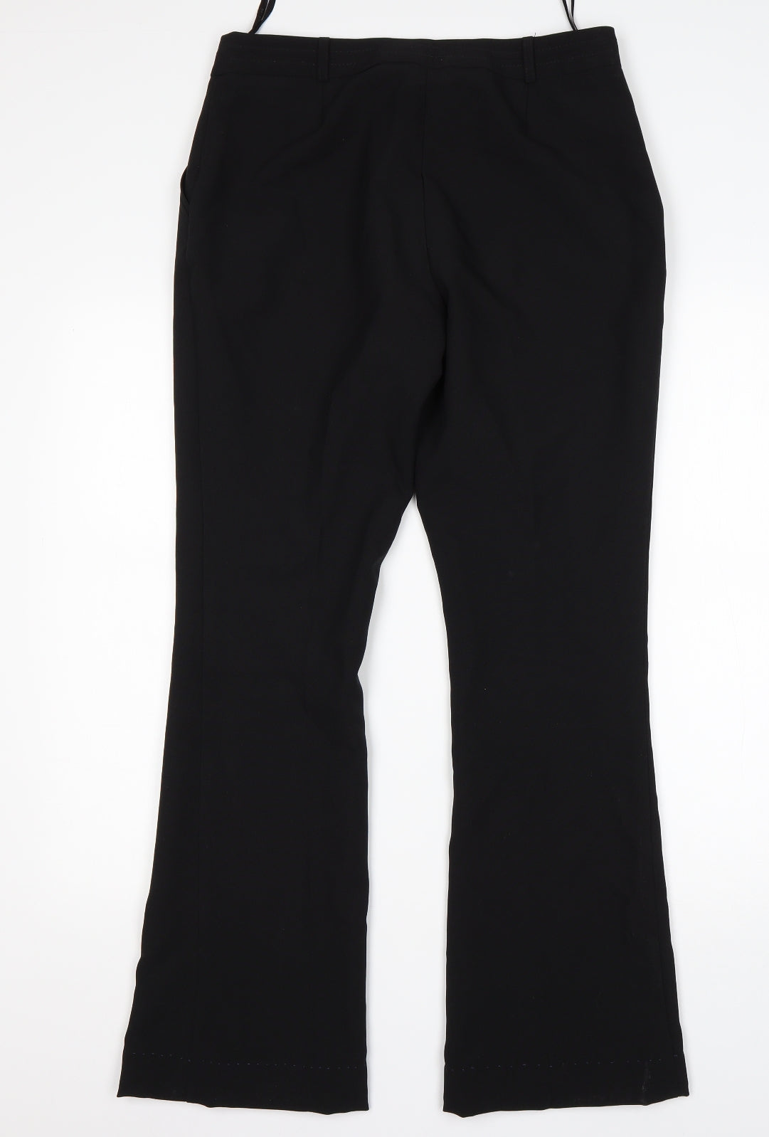 Womens UK Size 10 Primark Regular Fit  Black Trousers