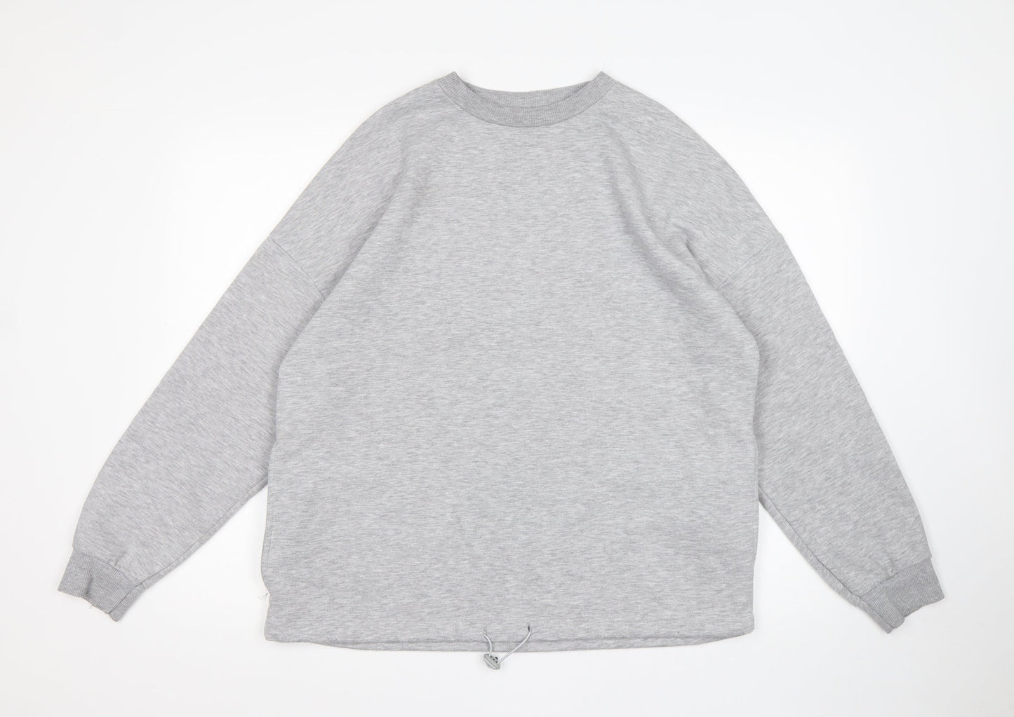 Primark Womens Grey  Polyester Pullover Sweatshirt Size XS