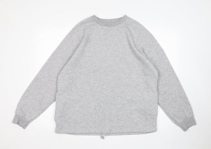 Primark Womens Grey  Polyester Pullover Sweatshirt Size XS