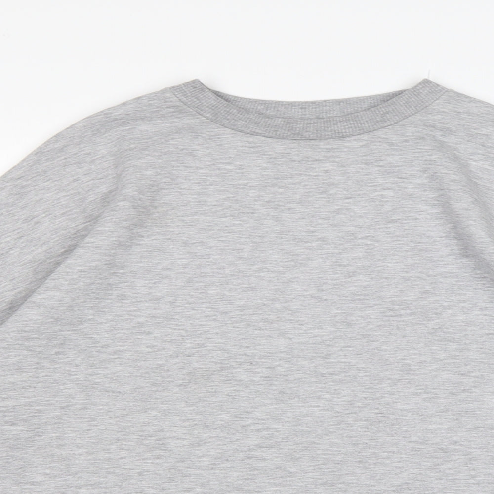 Primark Womens Grey  Polyester Pullover Sweatshirt Size XS