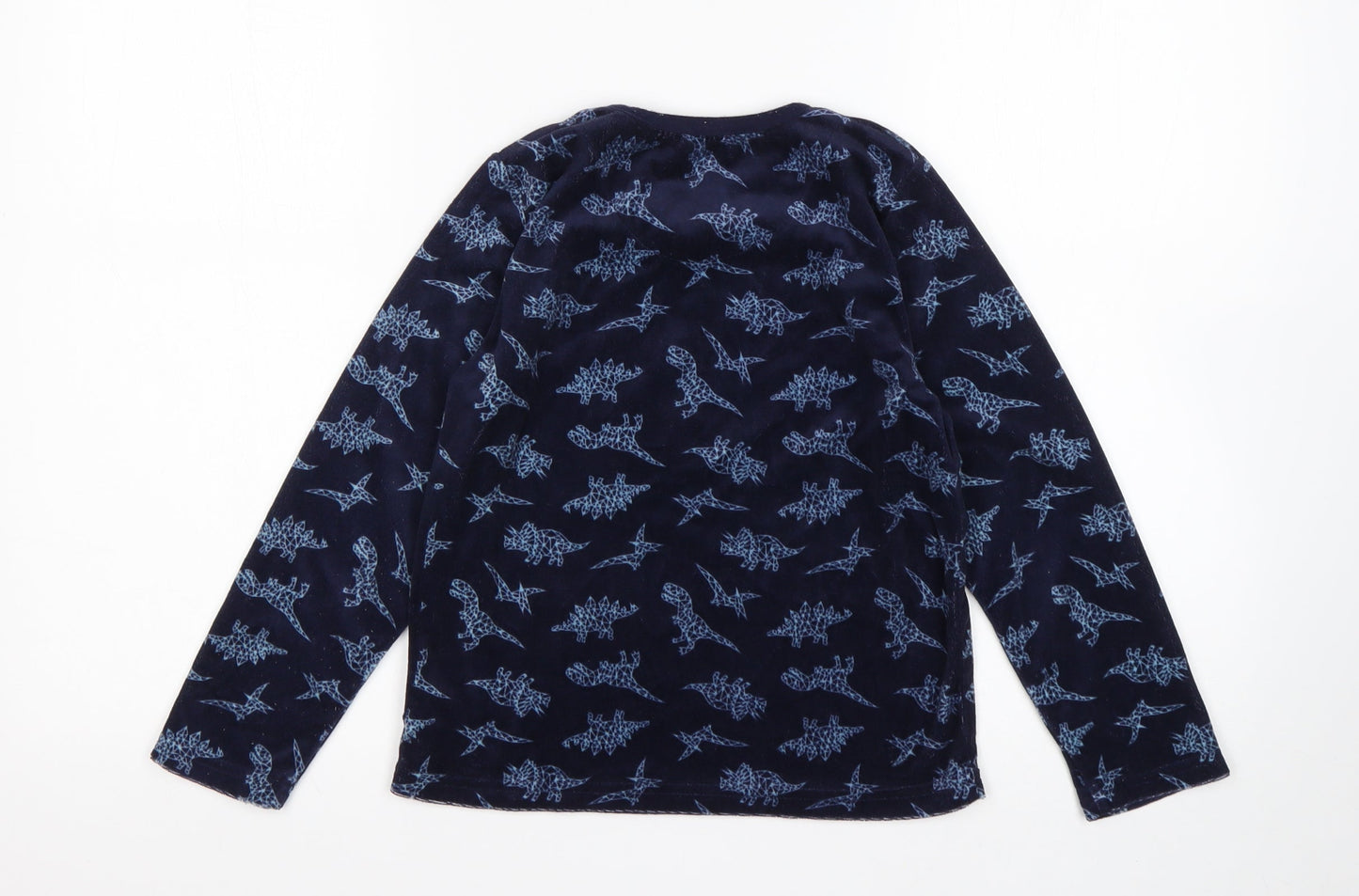 Primark Boys Multicoloured  Polyester  Pyjama Top Size 7-8 Years   - Dinosaur print