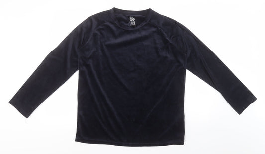 Primark Womens Blue Round Neck  Polyester Pullover Jumper Size 12