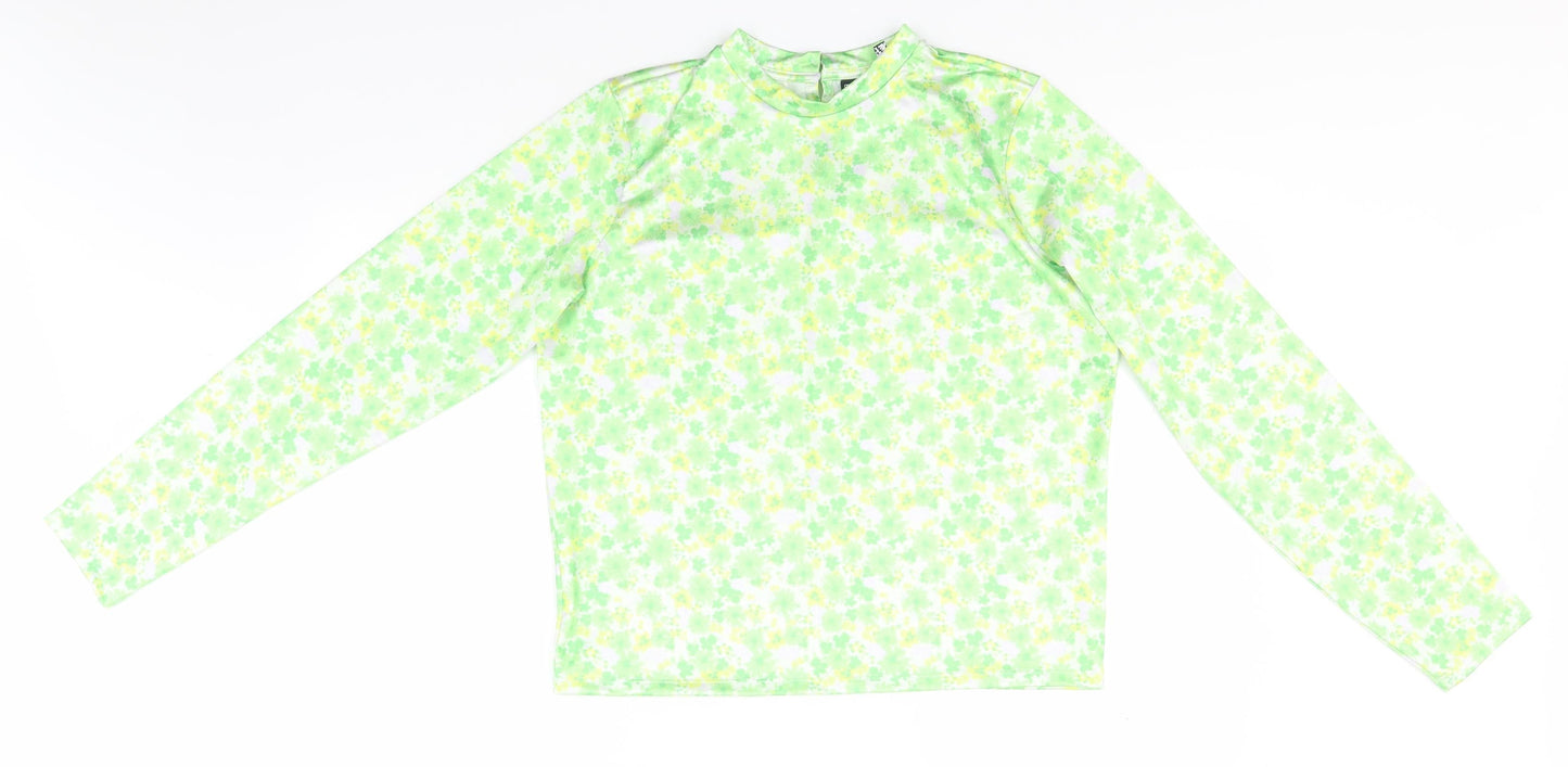 Womens UK Size 14 ASOS Green Pullover Jumper