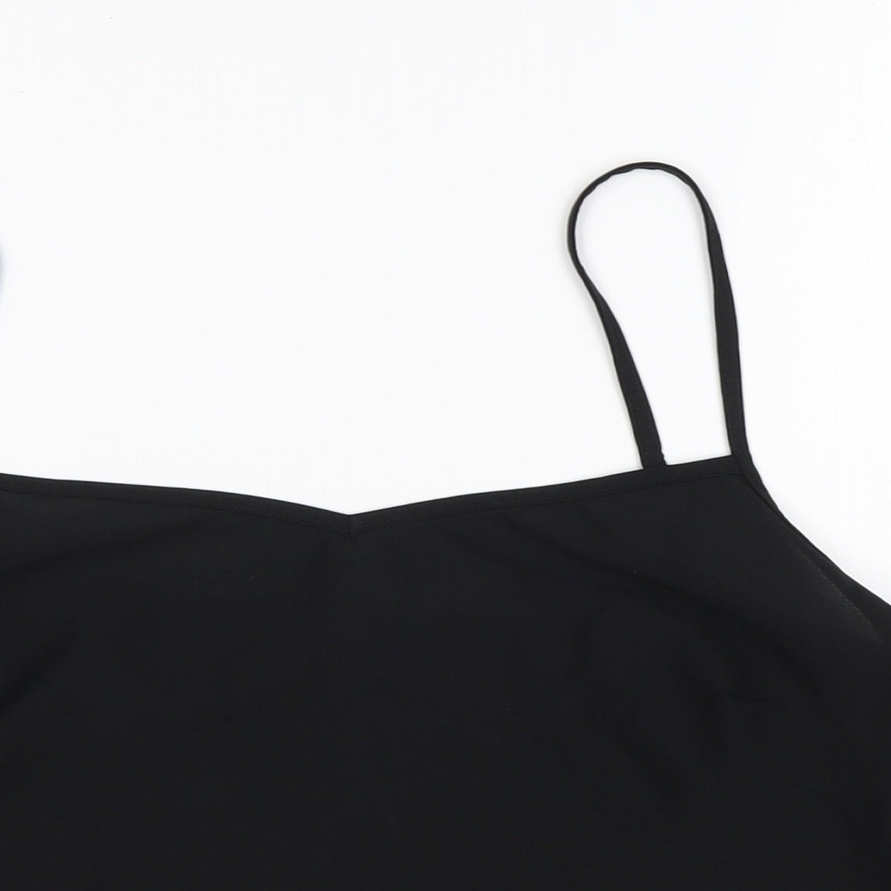 Womens UK Size 16 Dorothy Perkins Black Basic Blouse