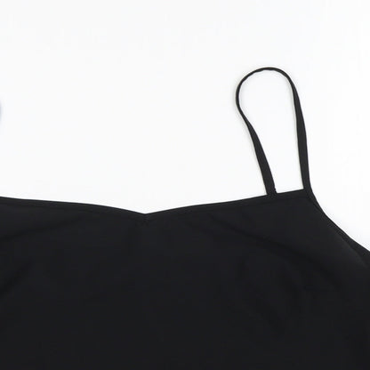 Womens UK Size 16 Dorothy Perkins Black Basic Blouse
