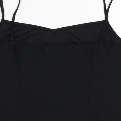 Womens UK Size 16 Dorothy Perkins Black Basic Blouse