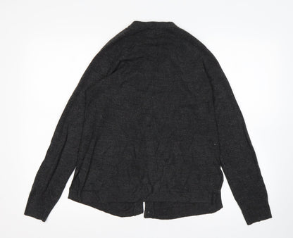 Womens UK Size 12 Atmosphere Grey Cardigan Jumper