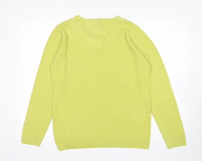Womens UK Size M Paramour Green Pullover Jumper