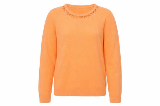 Womens UK Size M Paramour Orange Pullover Jumper