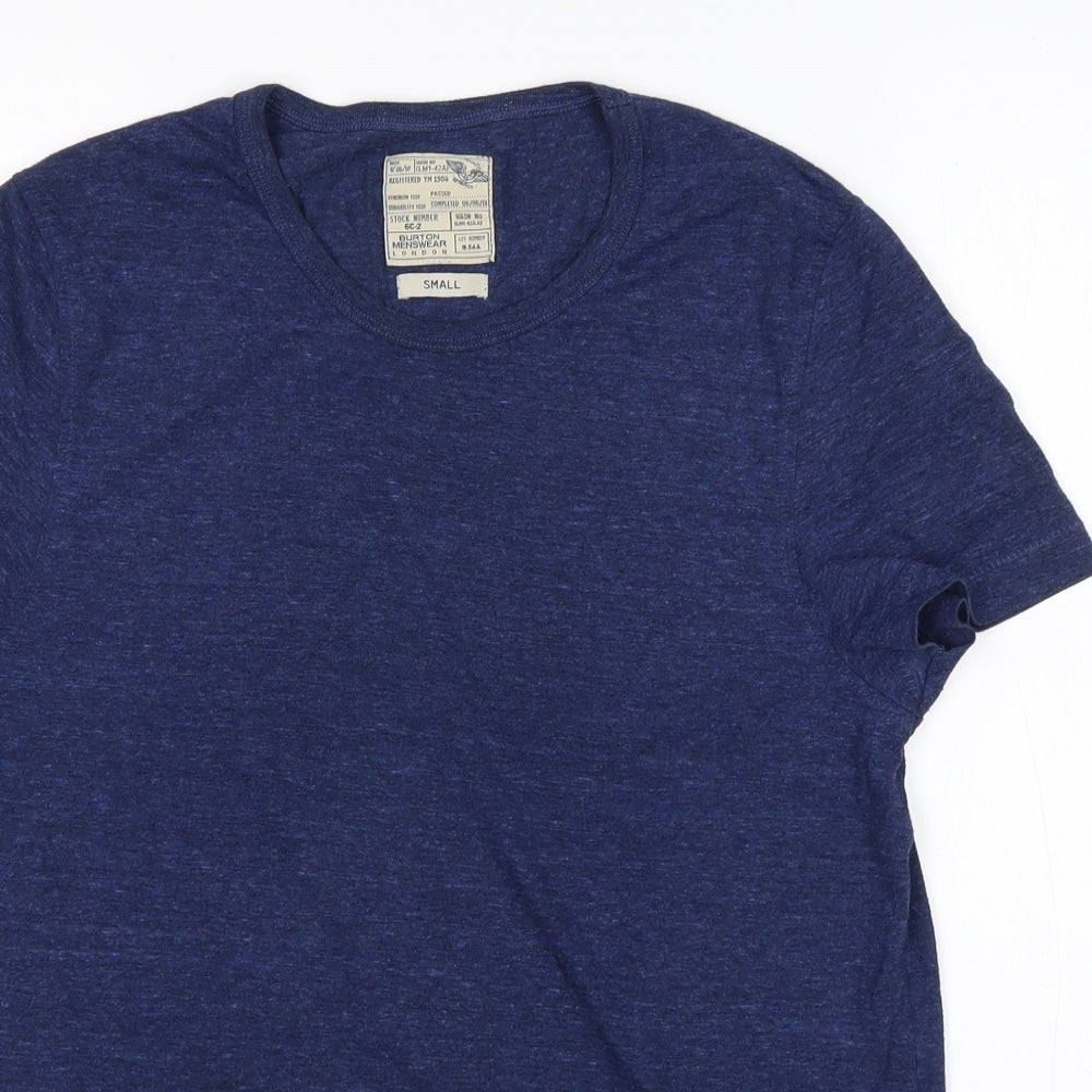 Mens UK Size S Burton Blue  T-Shirt