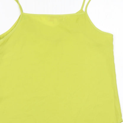 Womens UK Size 10 cameo rose Green Basic Blouse