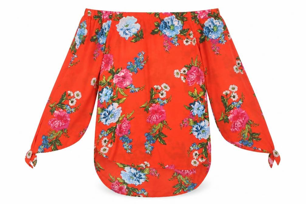 Womens UK Size 10 New Look Multicoloured Basic Blouse