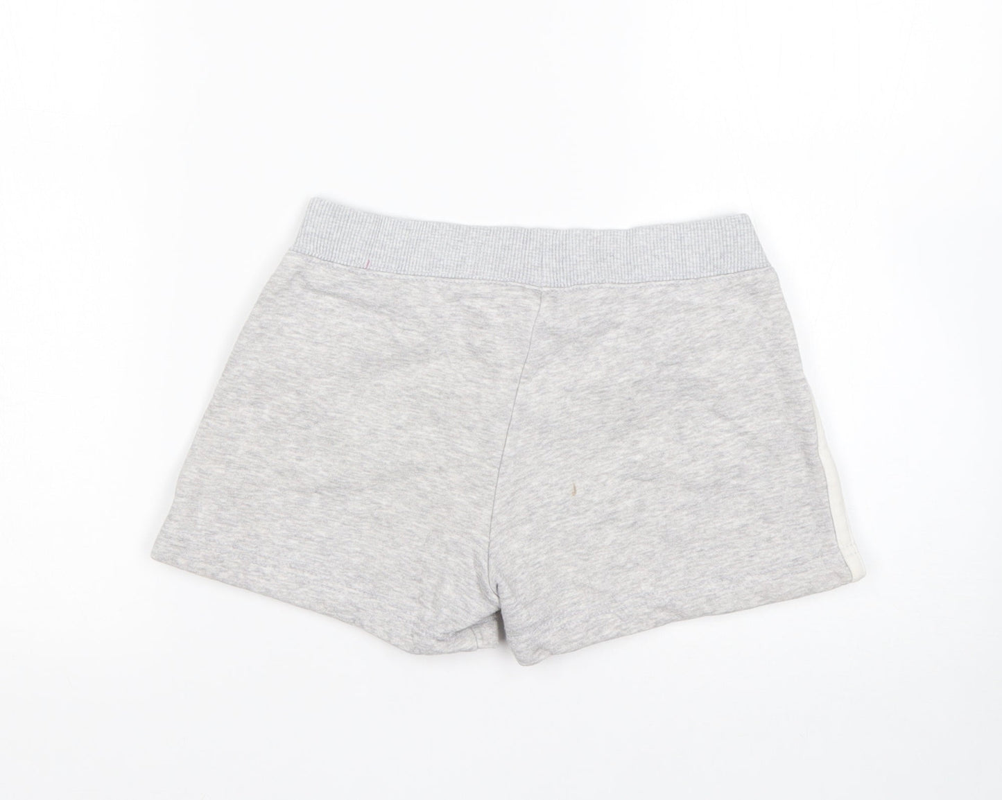 Miss Olypus Girls Grey  Cotton Sweat Shorts Size 9-10 Years  Regular