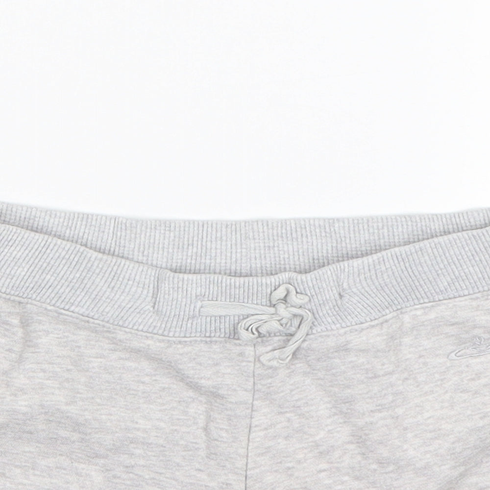 Miss Olypus Girls Grey  Cotton Sweat Shorts Size 9-10 Years  Regular