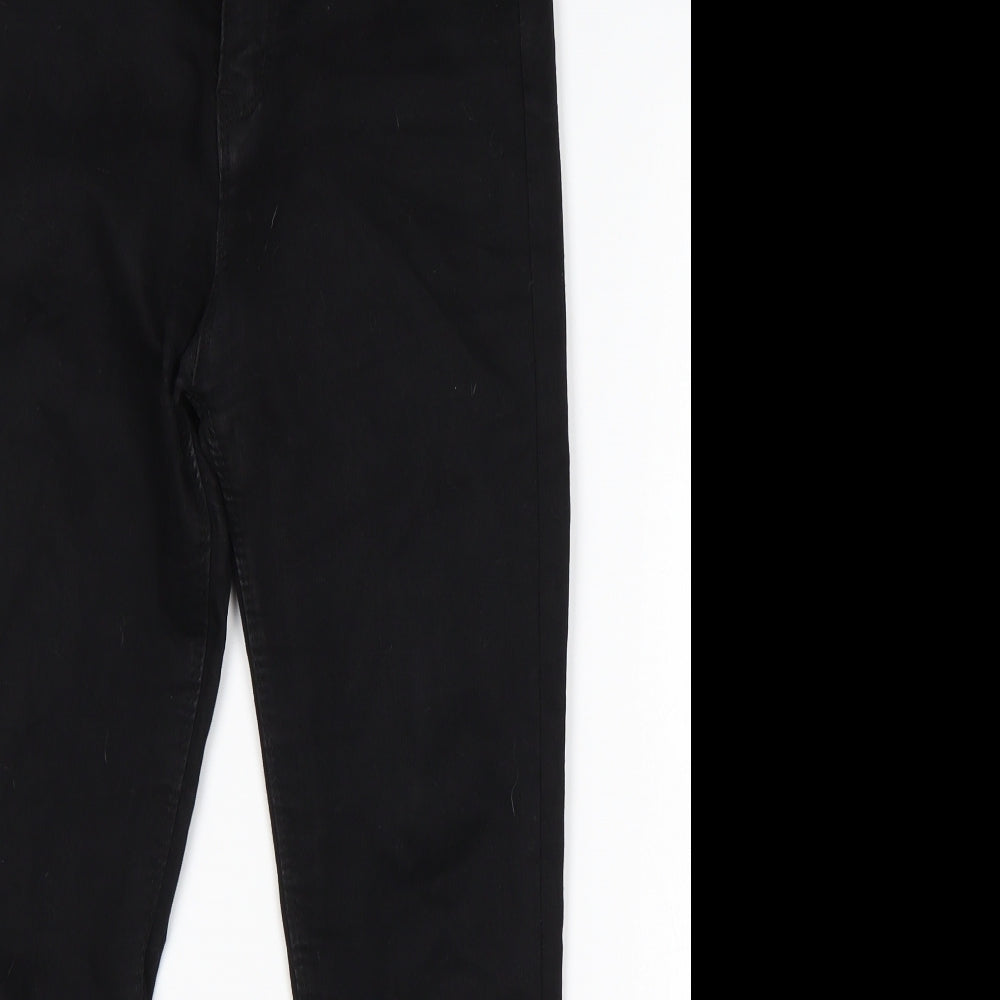Shein  Womens Black  Cotton Skinny Jeans Size M L26 in Regular