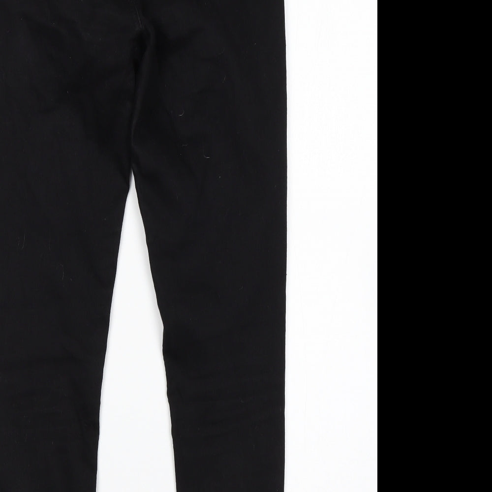 Shein  Womens Black  Cotton Skinny Jeans Size M L26 in Regular