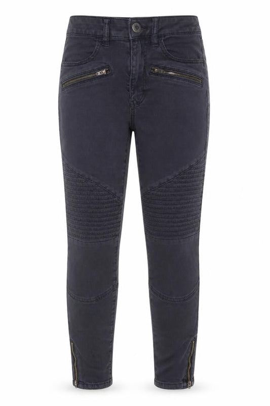 Front view of American Outfitters women’s blue jegging jeans, size UK 6, 26-inch leg regular