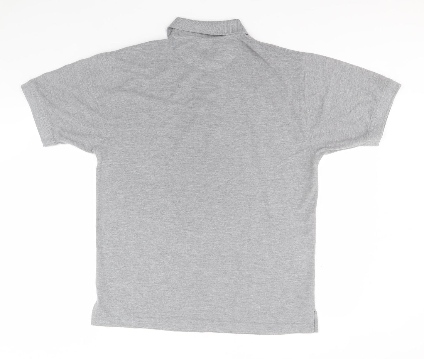 Kustom Kit Mens Grey  Polyester  Polo Size L Collared