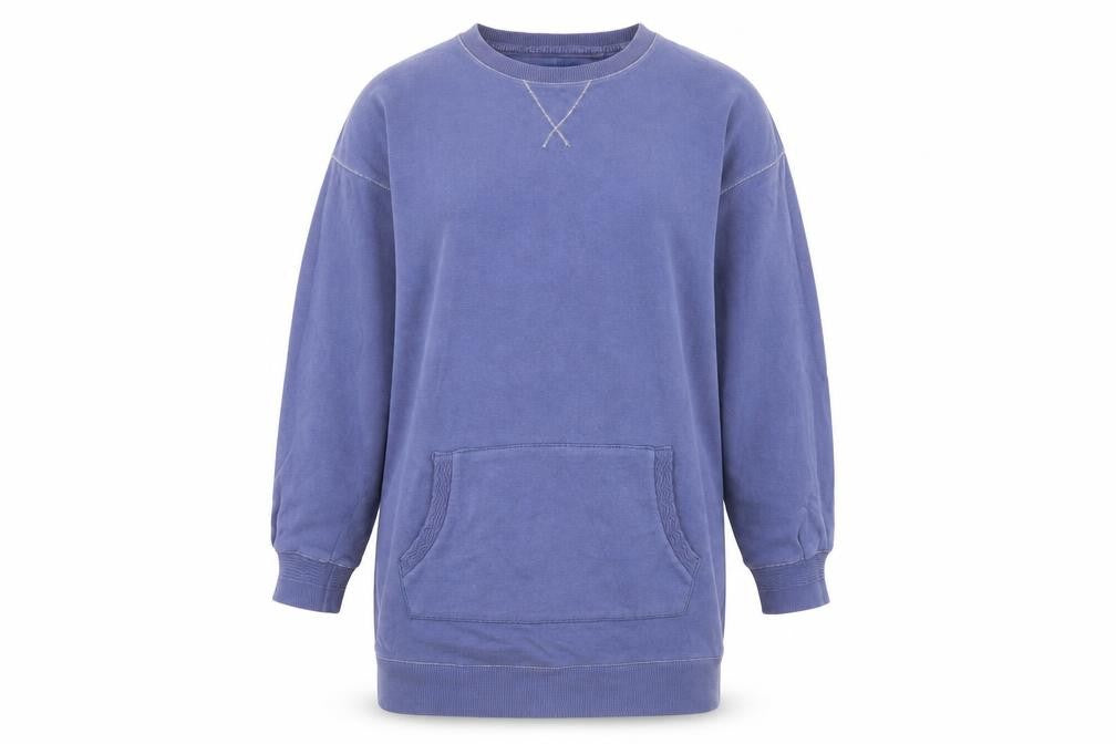 NEXT Womens Blue Round Neck  Cotton Pullover Jumper Size 6