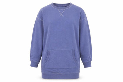 NEXT Womens Blue Round Neck  Cotton Pullover Jumper Size 6