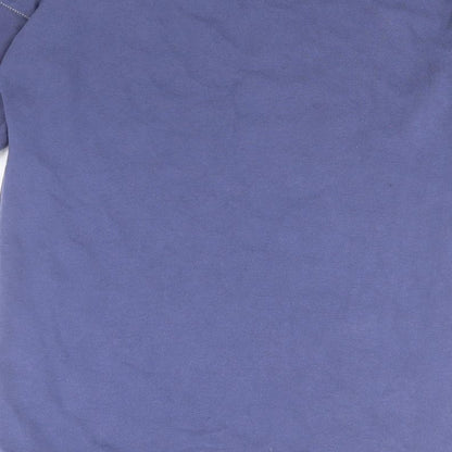 NEXT Womens Blue Round Neck  Cotton Pullover Jumper Size 6