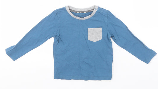 TU Baby Blue  Cotton Pullover Jumper Size 12-18 Months