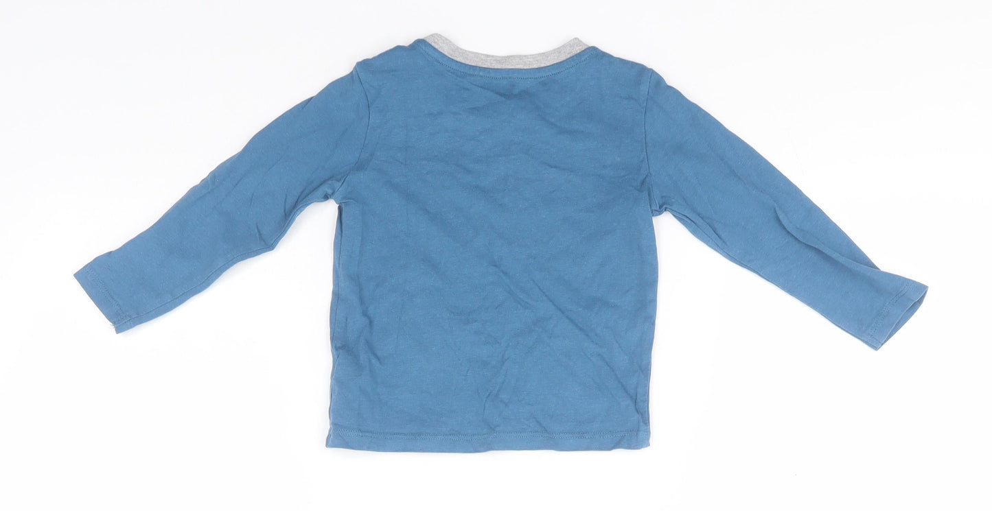 TU Baby Blue  Cotton Pullover Jumper Size 12-18 Months