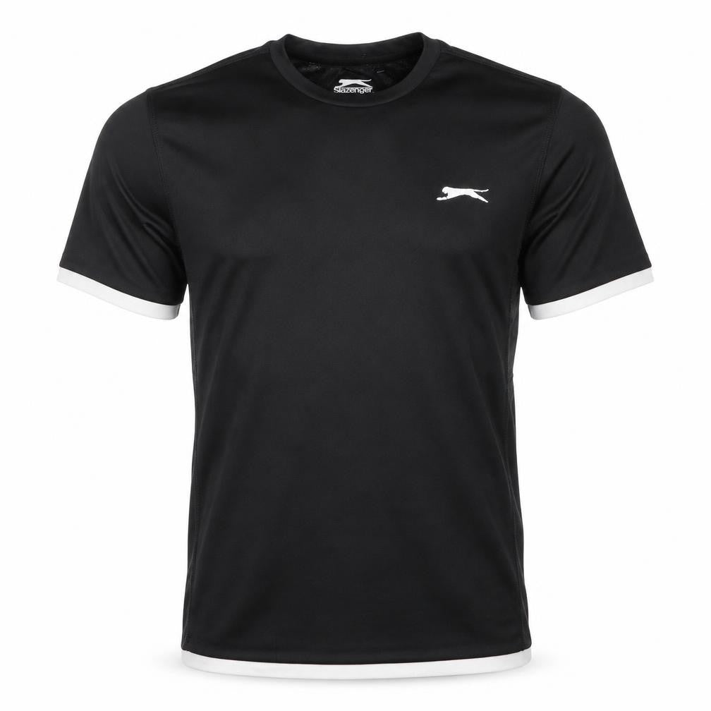 Mens UK Size XS Slazenger Black  T-Shirt