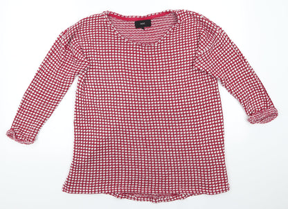 Womens UK Size 16 NEXT Red Pullover Jumper