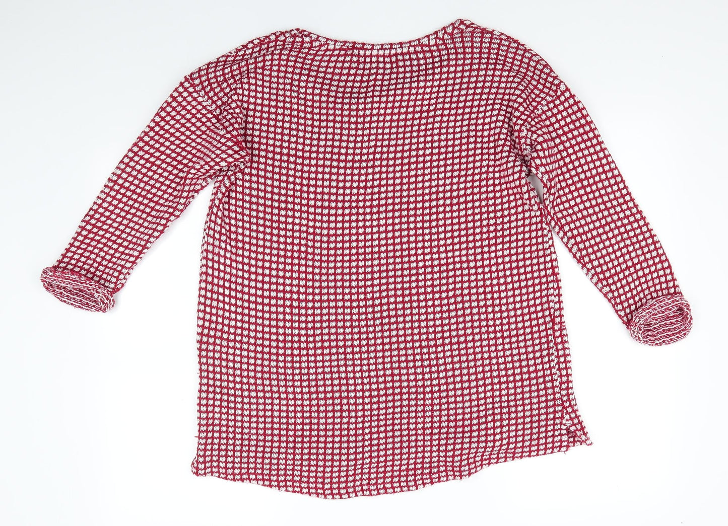 Womens UK Size 16 NEXT Red Pullover Jumper