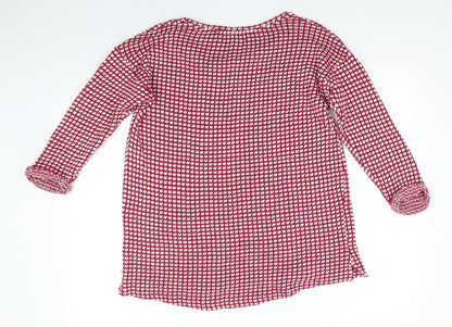 Womens UK Size 16 NEXT Red Pullover Jumper