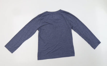 Primark Womens Blue  Polyester Top Pyjama Top Size XS   - Friends