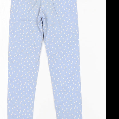H&M Girls Multicoloured Polka Dot Cotton  Pyjama Pants Size 4-5 Years