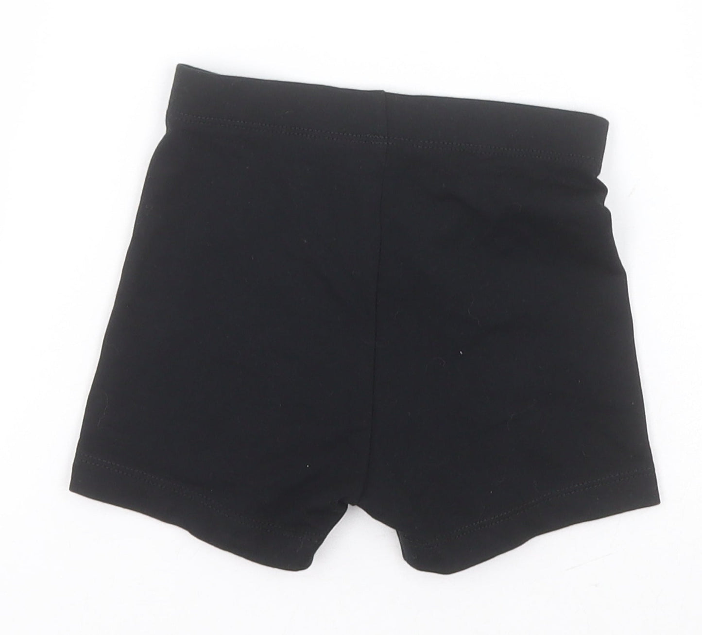 George Boys Black  Cotton Compression Shorts Size 4-5 Years  Regular