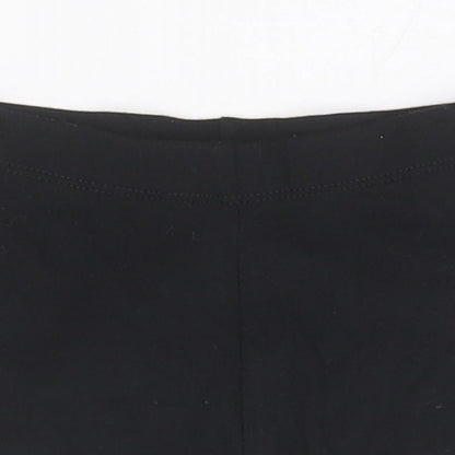 George Boys Black  Cotton Compression Shorts Size 4-5 Years  Regular